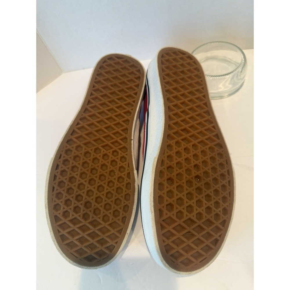 VANS Checkerd Flame Classic Slip On Skate Shoes Size 4.5 Men's Or 6 Women's - Picture 9 of 9
